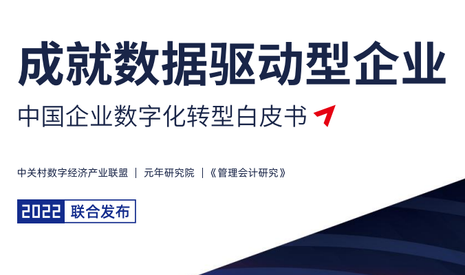 2022年中国企业数字化转型白皮书