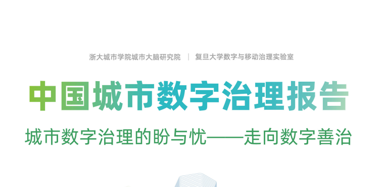 中国城市数字治理报告