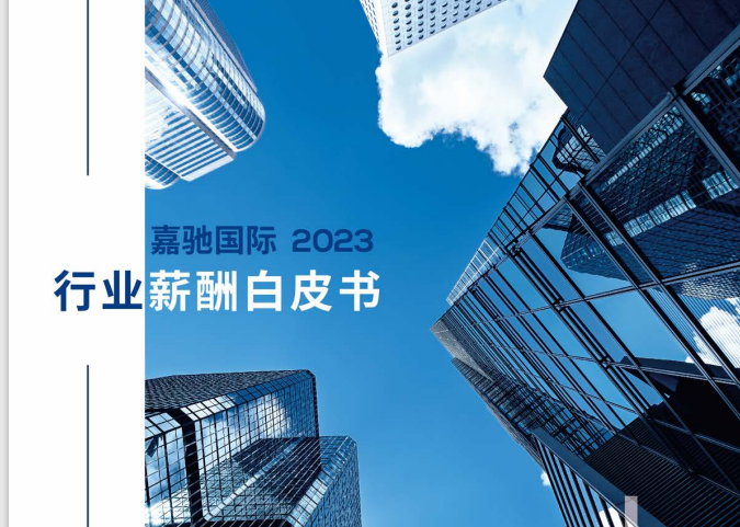 2023行业薪酬白皮书