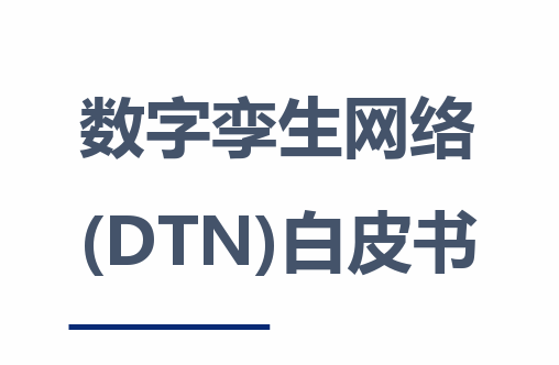 2021数字孪生网络（DTN）白皮书