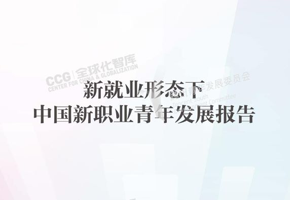 2023新就业形态下中国新职业青年发展报告