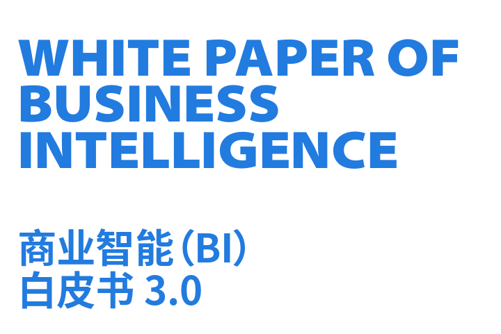 商业智能（BI）白皮书3.0