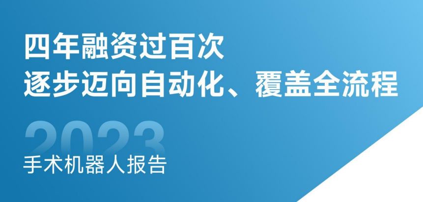 2023手术机器人行业研究报告