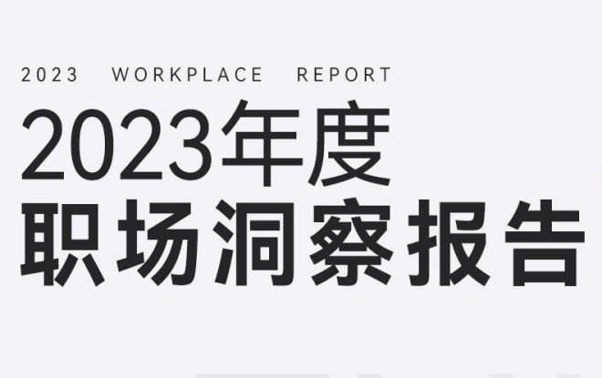 2023年度职场洞察报告