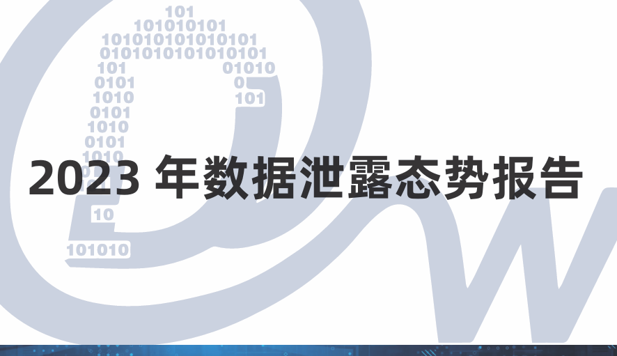 2023年数据泄露态势报告