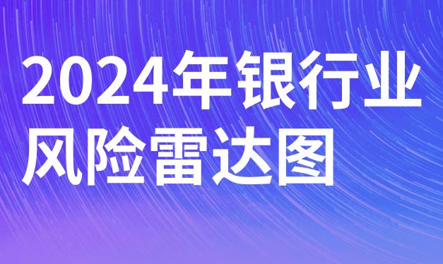 2024年银行业风险雷达图