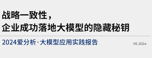2024大模型应用实践报告