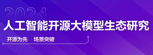 2024人工智能开源大模型生态研究