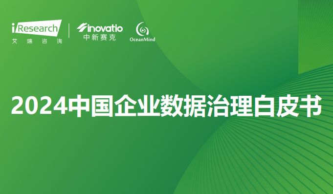 2024年中国企业数据治理白皮书