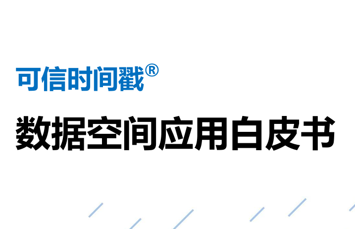 2025年可信时间戳数据空间应用白皮书