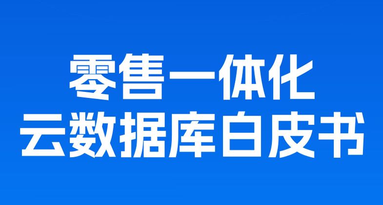 2025年零售一体化云数据库白皮书