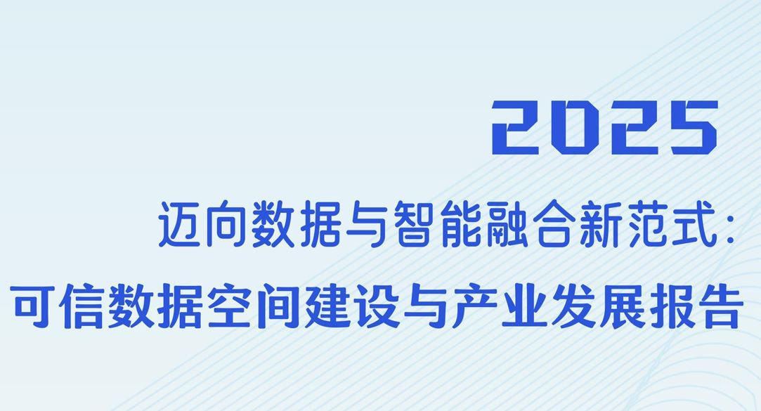 2025可信数据空间建设与产业发展报告