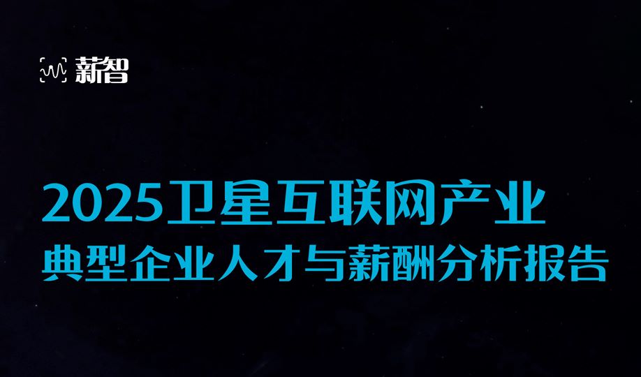 2025卫星互联网产业典型企业人才与薪酬分析报告