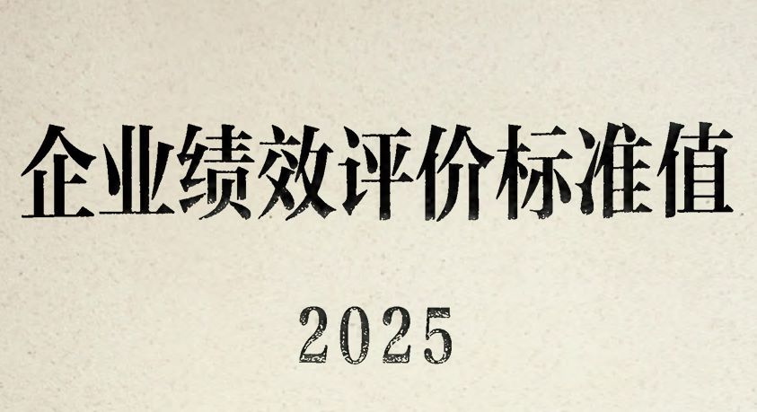 企业绩效评价标准值2025