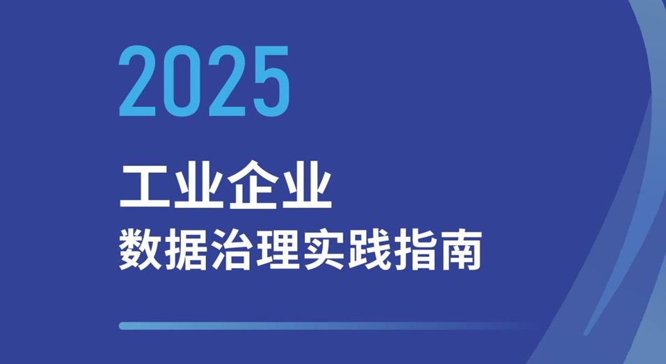 工业企业数据治理实践指南（2025）