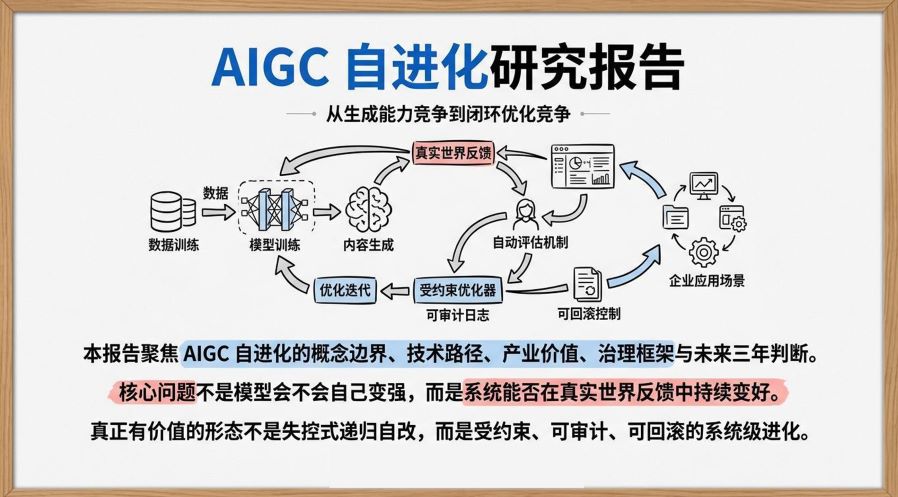 AIGC自进化研究报告（2026年）